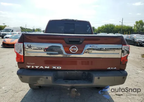 2016 Nissan Titan Xd Sl from USA, damaged, VIN 1N6BA1F45GN505984